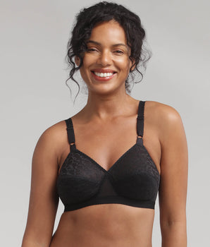 Non-wired bra in black Cross Your Heart 165