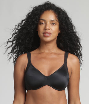 Underwired bra in black Expert in Silhouette