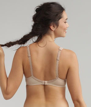 Spacer bra in beige Flower Elegance