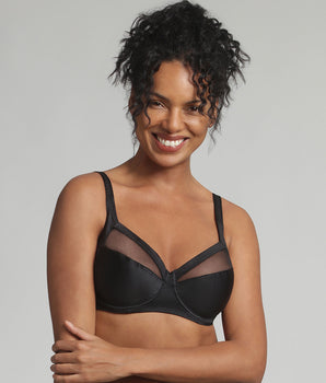 Full cup bra in black Perfect Silhouette