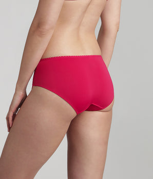 Midi knickers in red ruby Flower Elegance