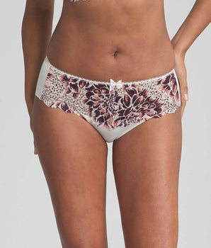 Midi knickers in dahlia print Flower Elegance