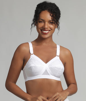 Non-wired Bra in white Cross Your Heart 556