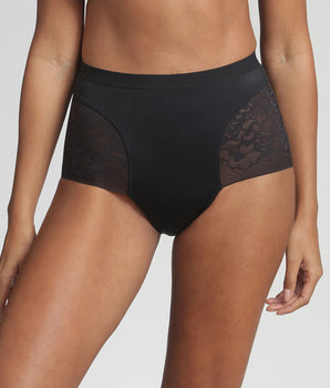 High-waisted girdle in black Expert in Silhouette