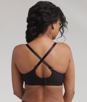 Non wired bra in black Feel Good Support