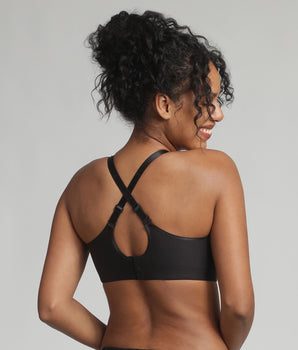 Non wired bra in black Feel Good Support