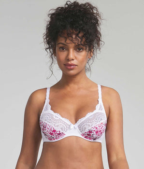 Full cup bra in summer bloom Flower Elegance Micro