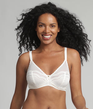 Underwired bra in ivory Secret Comfort 