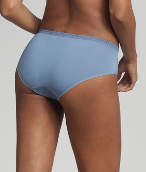 Midi knickers in ocean blue Ideal Posture