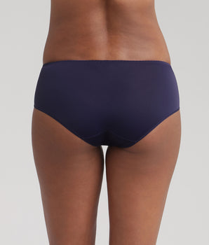 Midi knickers in navy Essential Elegance Embroidery