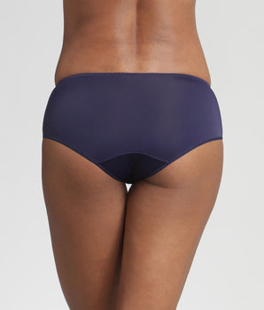 Midi knickers in navy Essential Elegance Embroidery