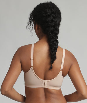 Non-wired bra in beige Essential Support