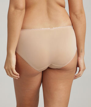 Midi knickers in beige Flower Elegance Recycled