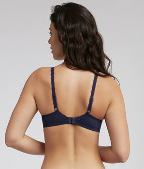 Underwired bra in bluebell Flower Elegance