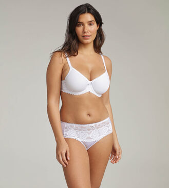 Spacer bra in white Flower Elegance Recycled, , PLAYTEX