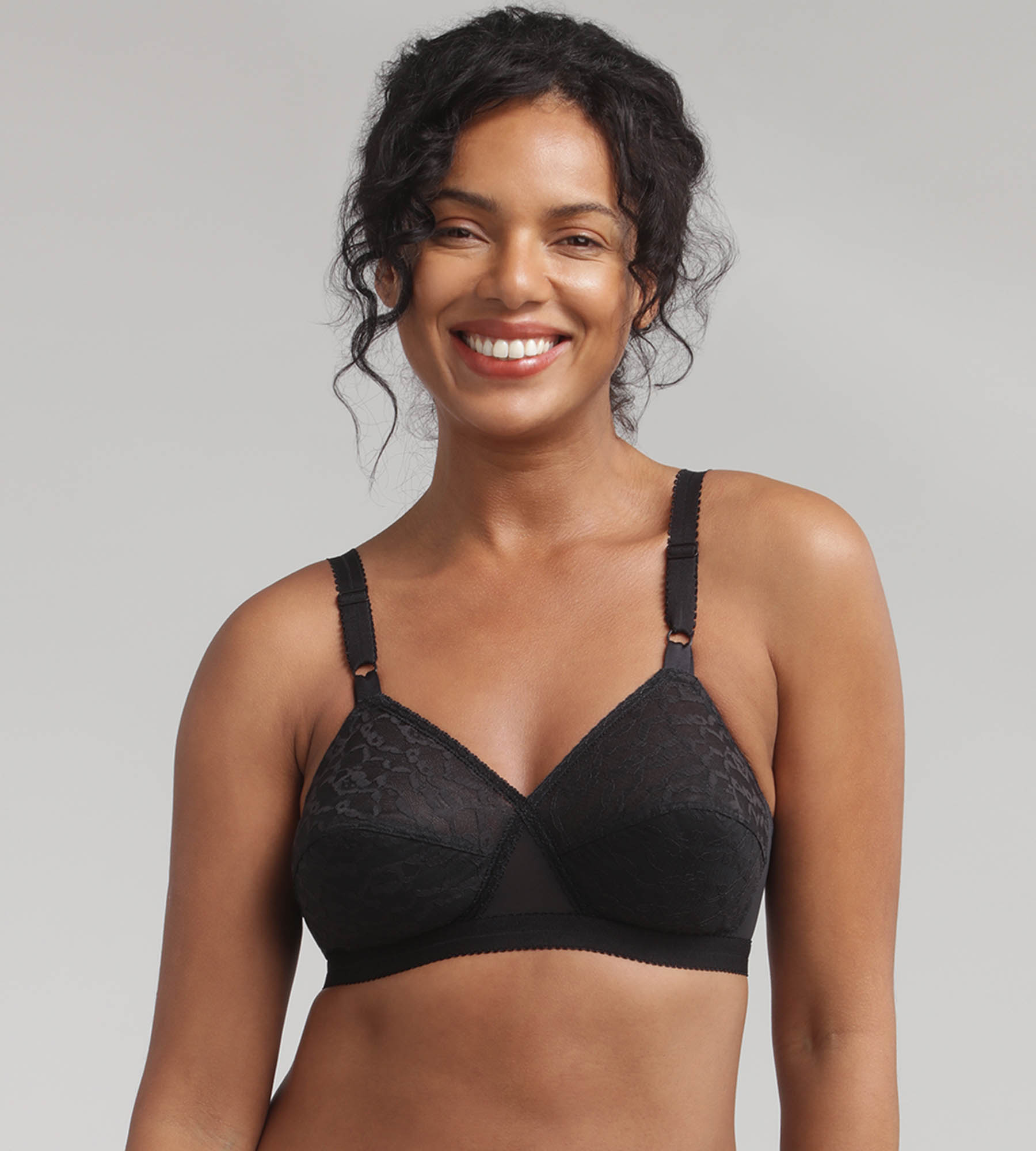 White non-wired bra - Feel Good Support