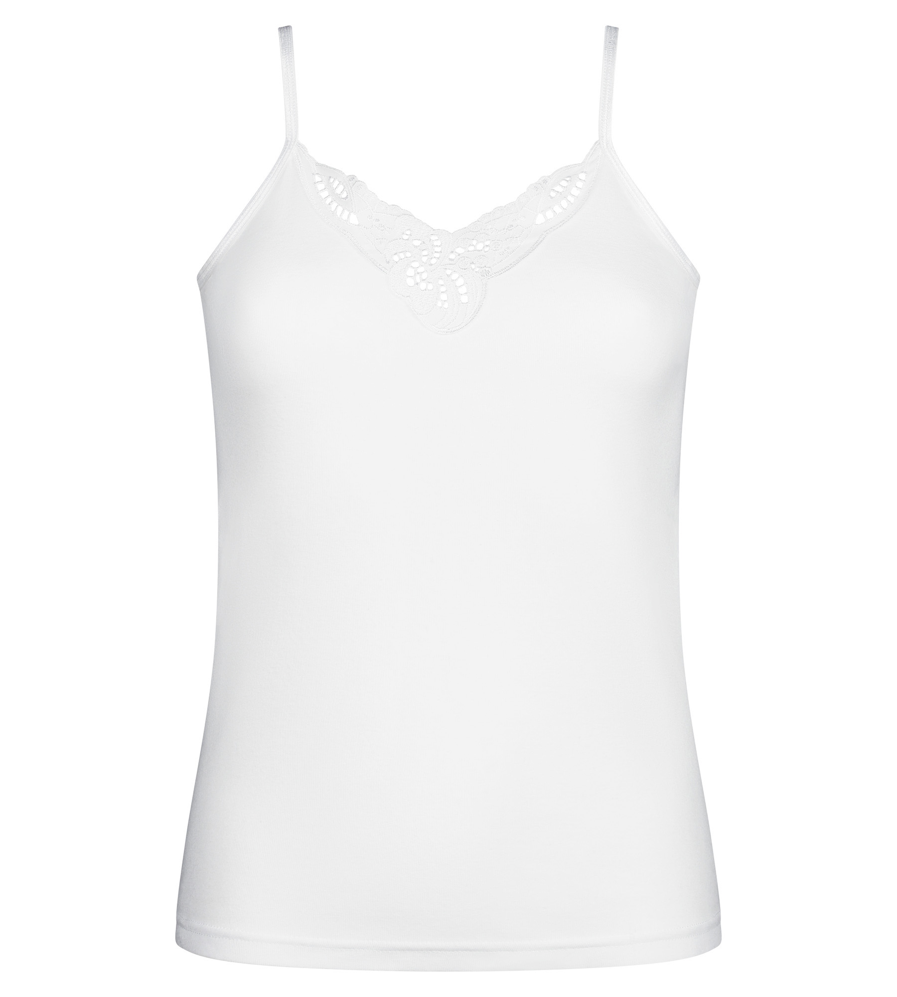 Camisole in white Cotton Feminine, , PLAYTEX