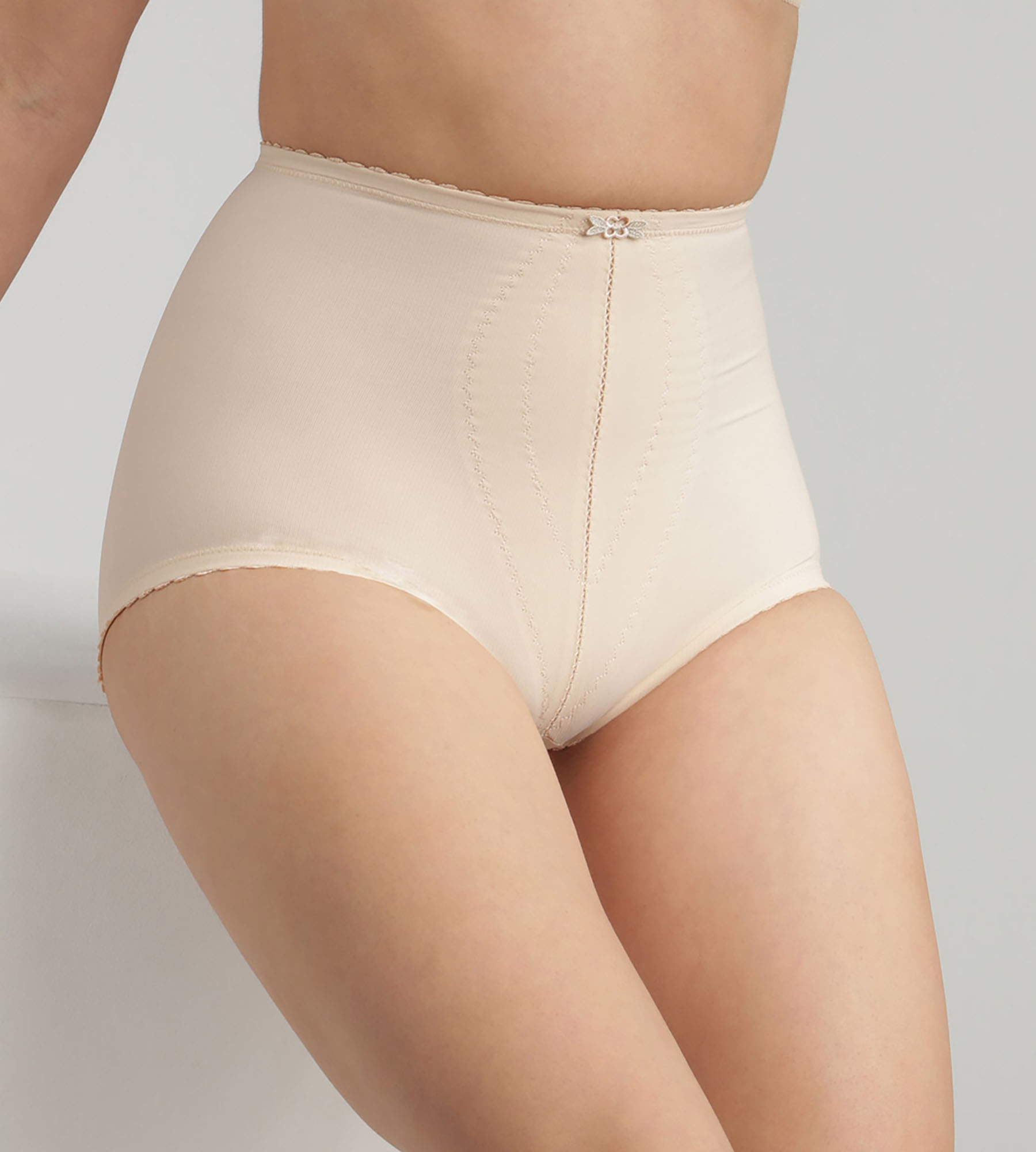 Vin Playtex I Can't Believe It's A Girdle Firm Control Panty Girdle Brief  White 5X Large 3940 